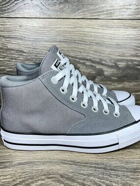 Converse Men's Chuck Taylor All Star Malden Street Mid Gray Shark Shoes Sneakers